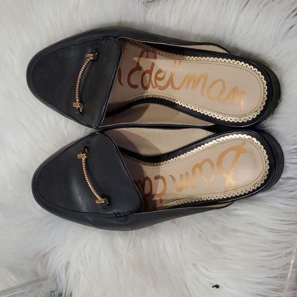 Sam Edelman Lennie black slipon loafers mules size 8.5 - Picture 11 of 12